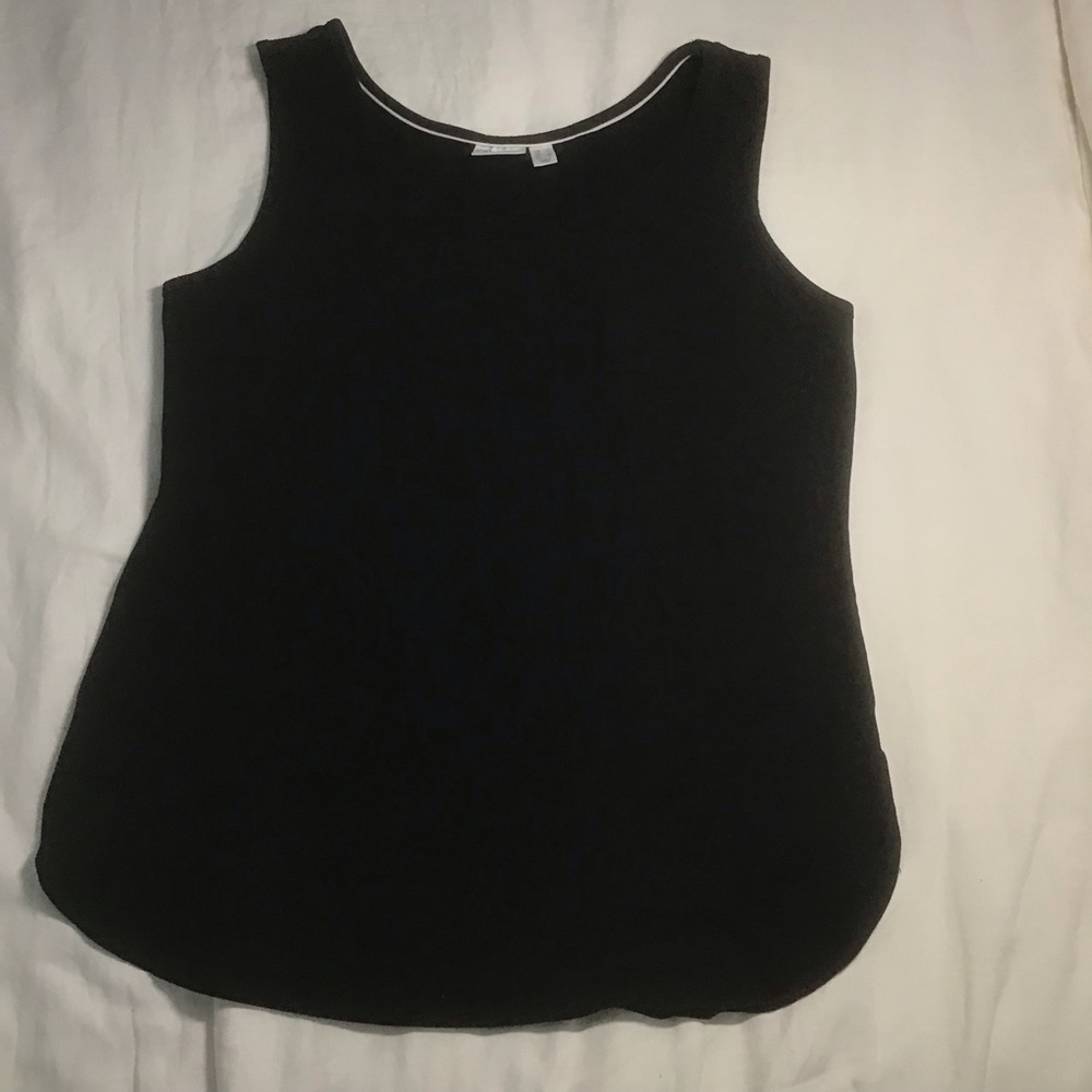 Wicked by Women with Control Black Shirttail Hem Tank, Size L